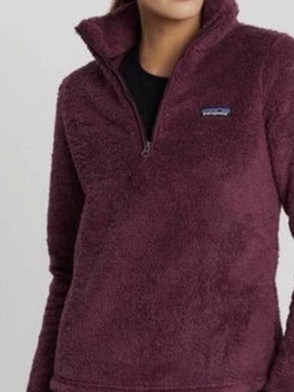 Patagonia Los Gatos 1/4 Zip Pullover
Dark Ruby Burgundy Large EUC